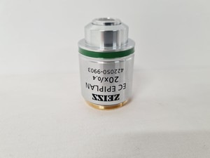 Thumbnail image of Zeiss Axio Vert A1 Microscope w/ 5 x Objectives 5x/10x/20x/50x/100x & Software