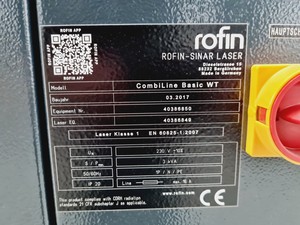 Thumbnail image of Rofin Combiline Basic WT Marking laser PowerLine Pico w/ Coherent Rofin Combilin