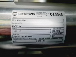 Thumbnail image of Coherent LEAP 130C Laser High Precision Processing