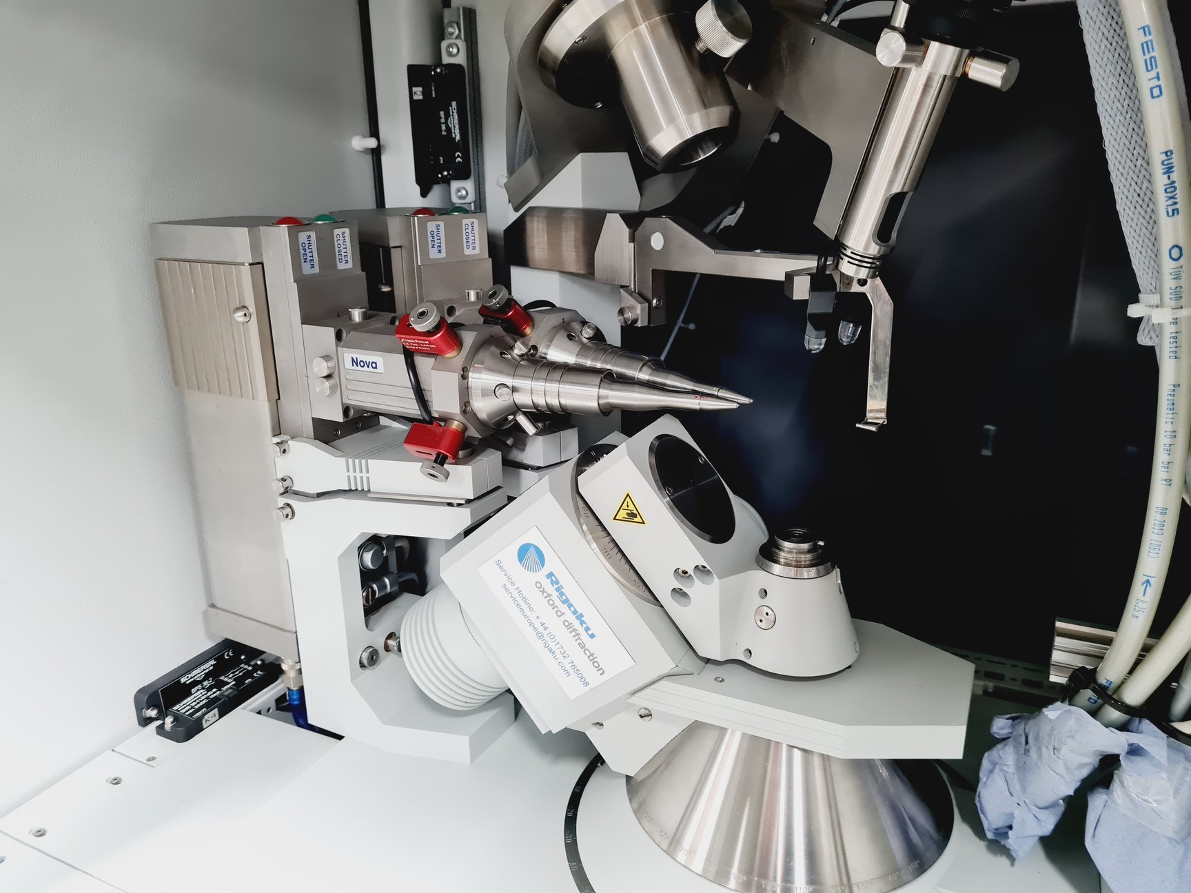 Image of Rigaku Oxford Diffraction SuperNova single X-Ray Diffractometer  Lab