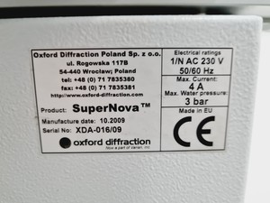 Thumbnail image of Rigaku Oxford Diffraction SuperNova single X-Ray Diffractometer  Lab