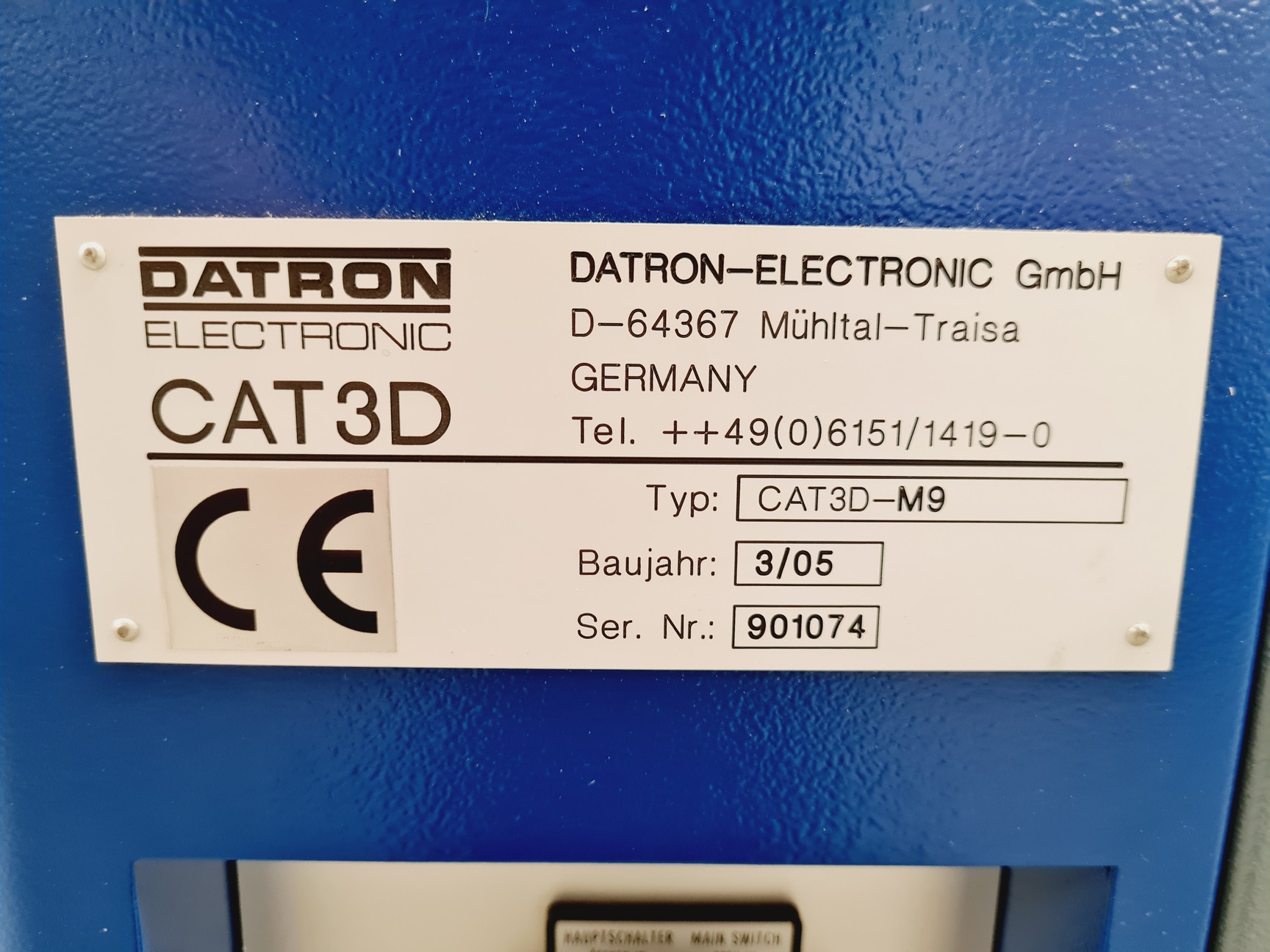 Image of Datron CAT3D-M9 CNC Milling Machine with Accessories