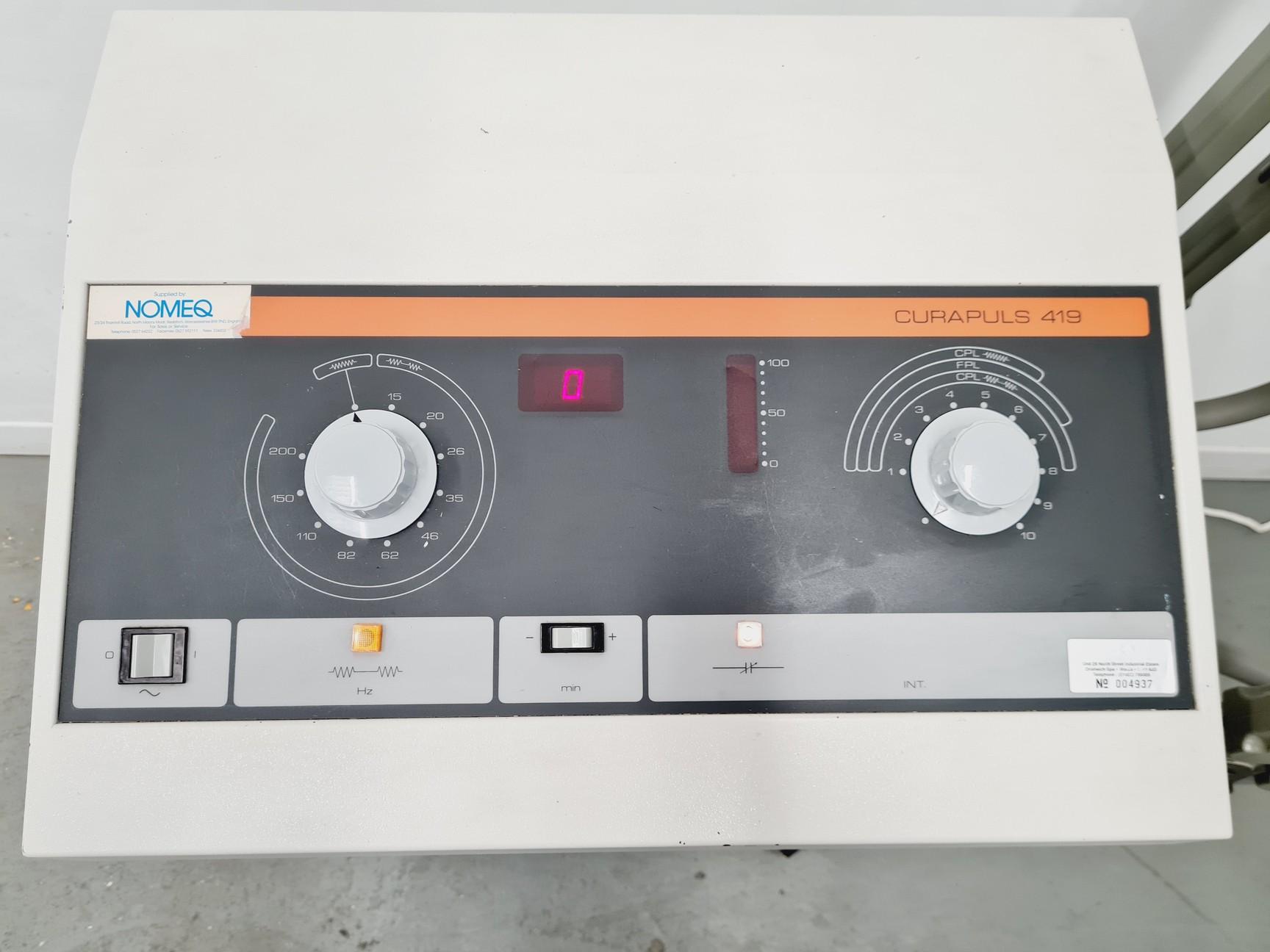 Image of Enraf Nonius Curapuls 419 Shortwave Therapy Unit Lab