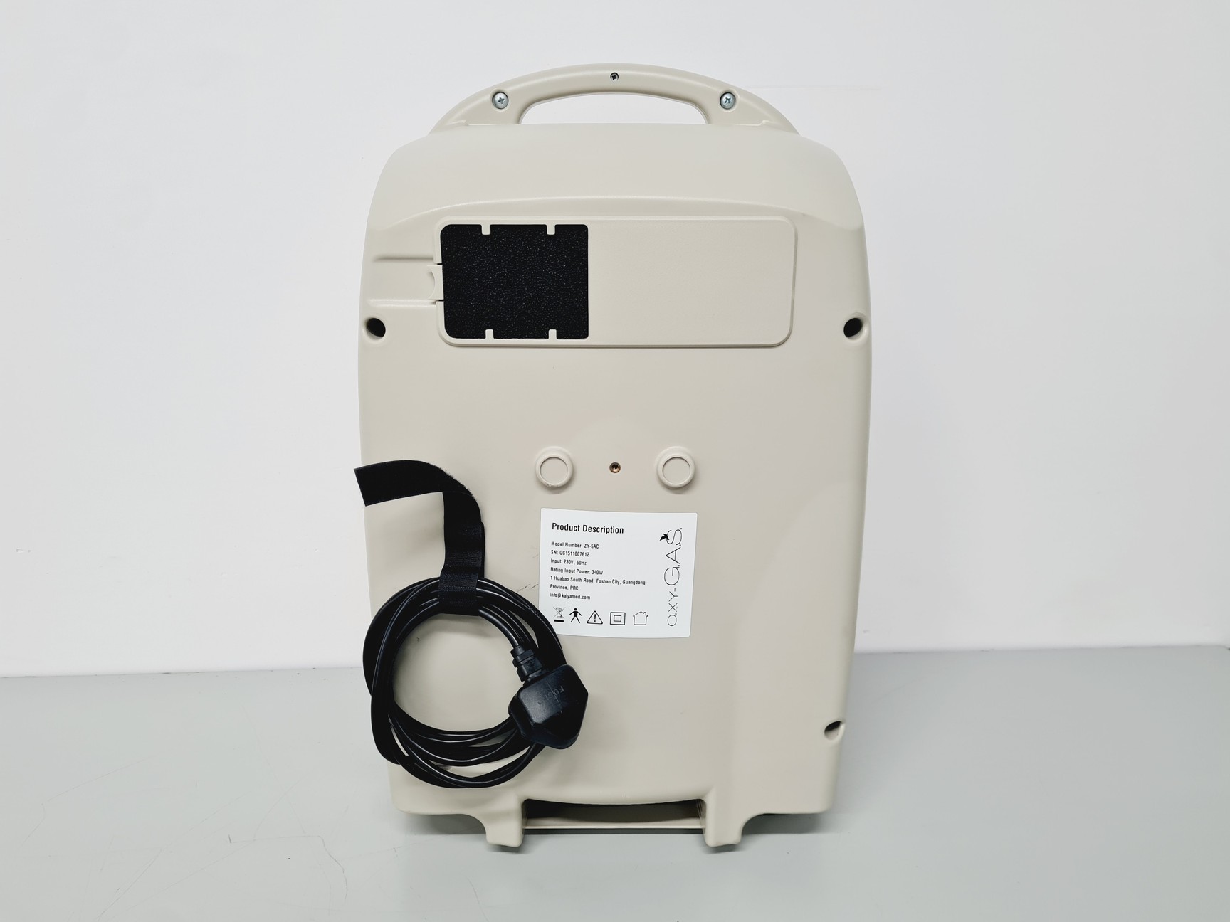 Image of OXY-Gas Model ZY-5AC Oxygen Concentrator Lab