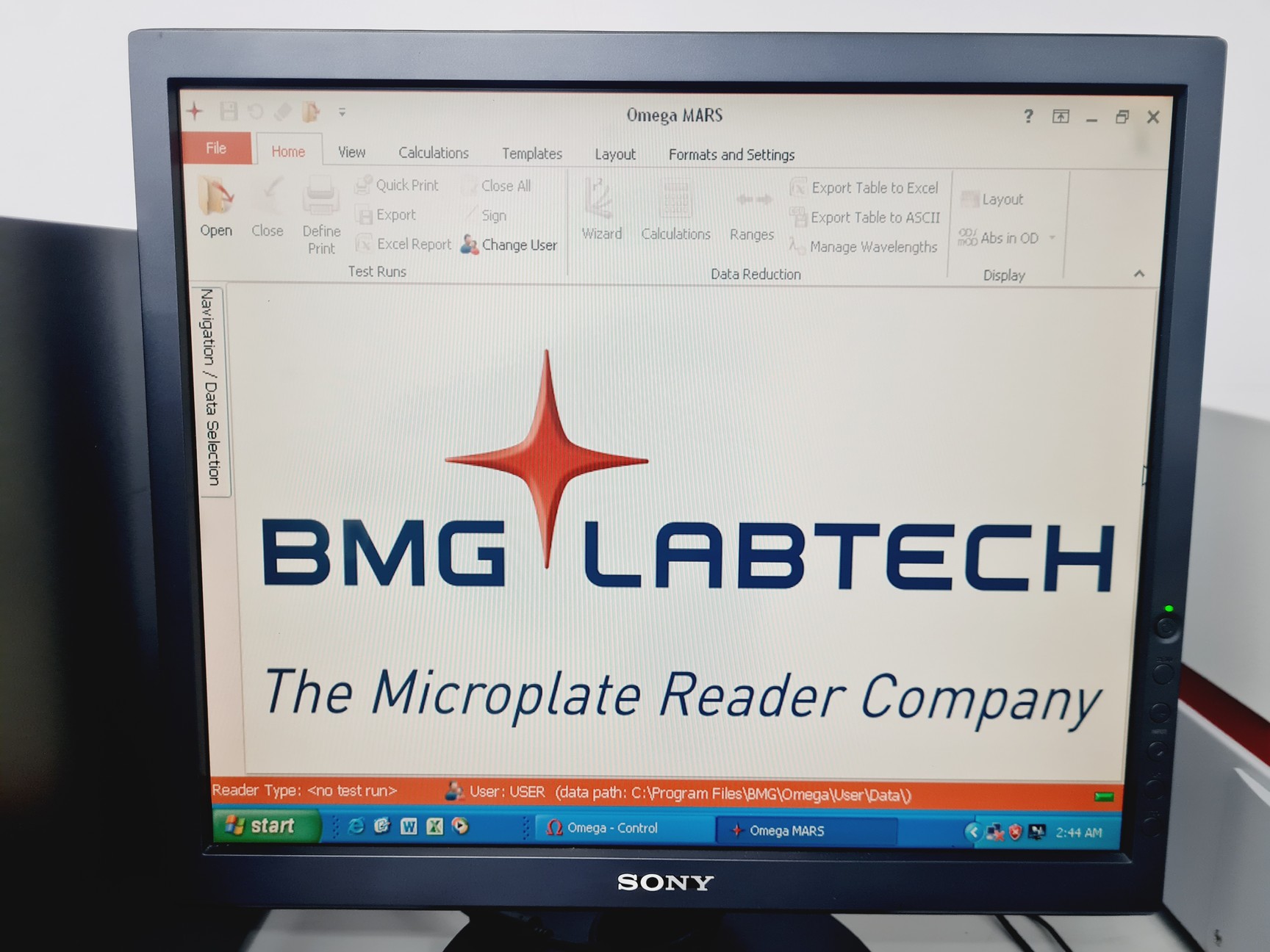 Image of BMG Labtech FLUOstar Omega Microplate Reader w/ Accessories Lab
