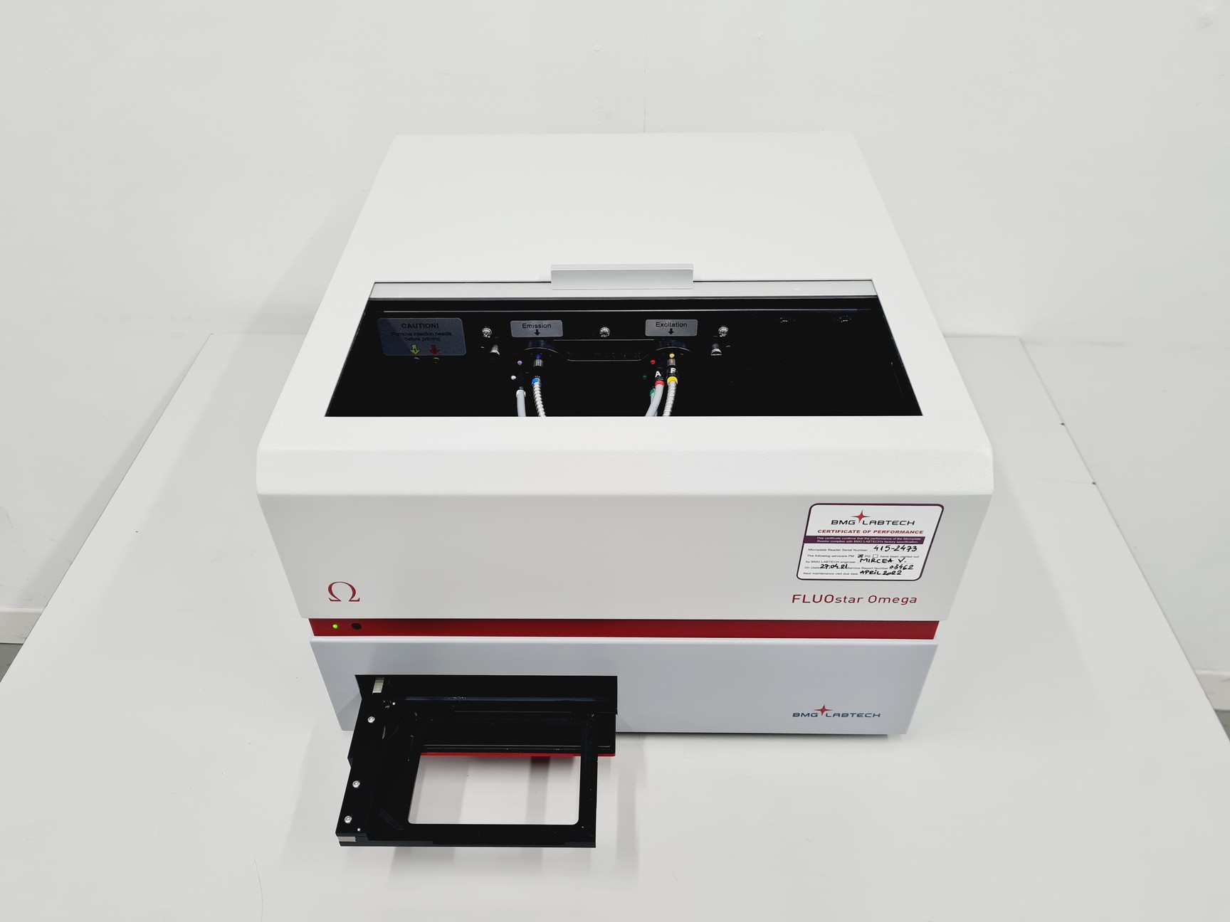 Image of BMG Labtech FLUOstar Omega Microplate Reader w/ Accessories Lab