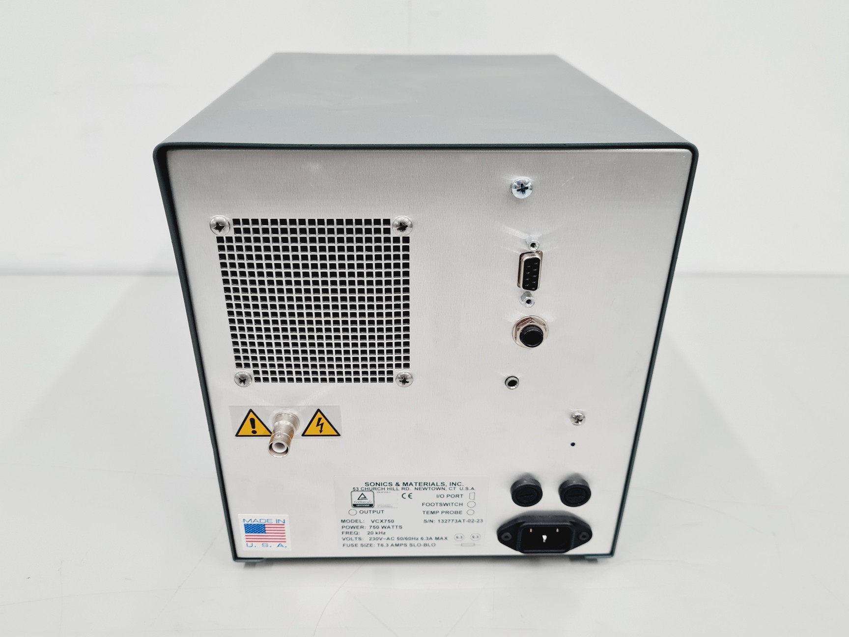 Image of Sonics Vibra Cell Model VCX 750 With Model CV334 Ultrasonic Processor