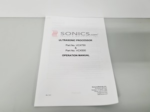 Thumbnail image of Sonics Vibra Cell Model VCX 750 With Model CV334 Ultrasonic Processor