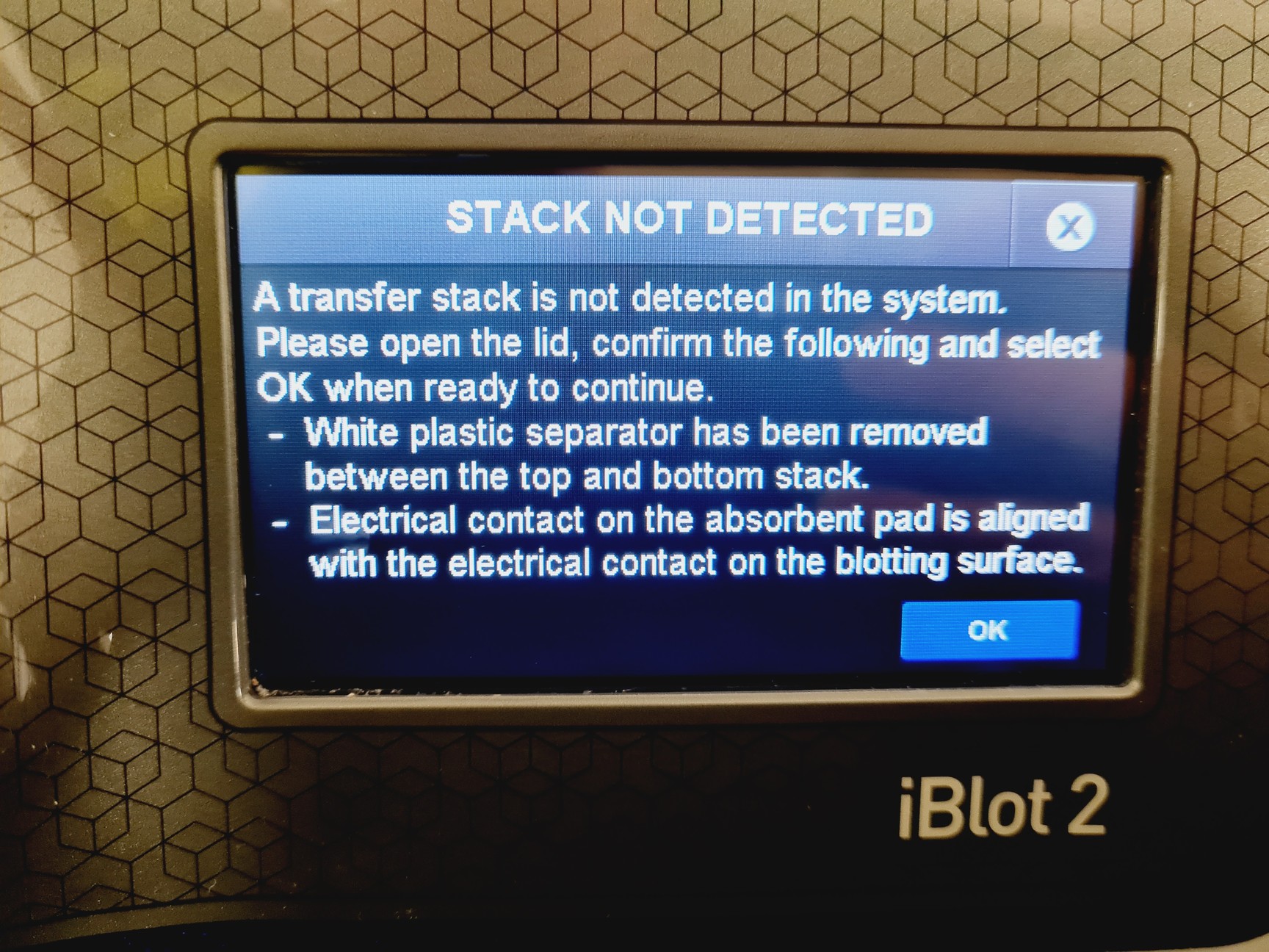 Image of Life Technologies Model iBlot 2 Gel Transfer Device