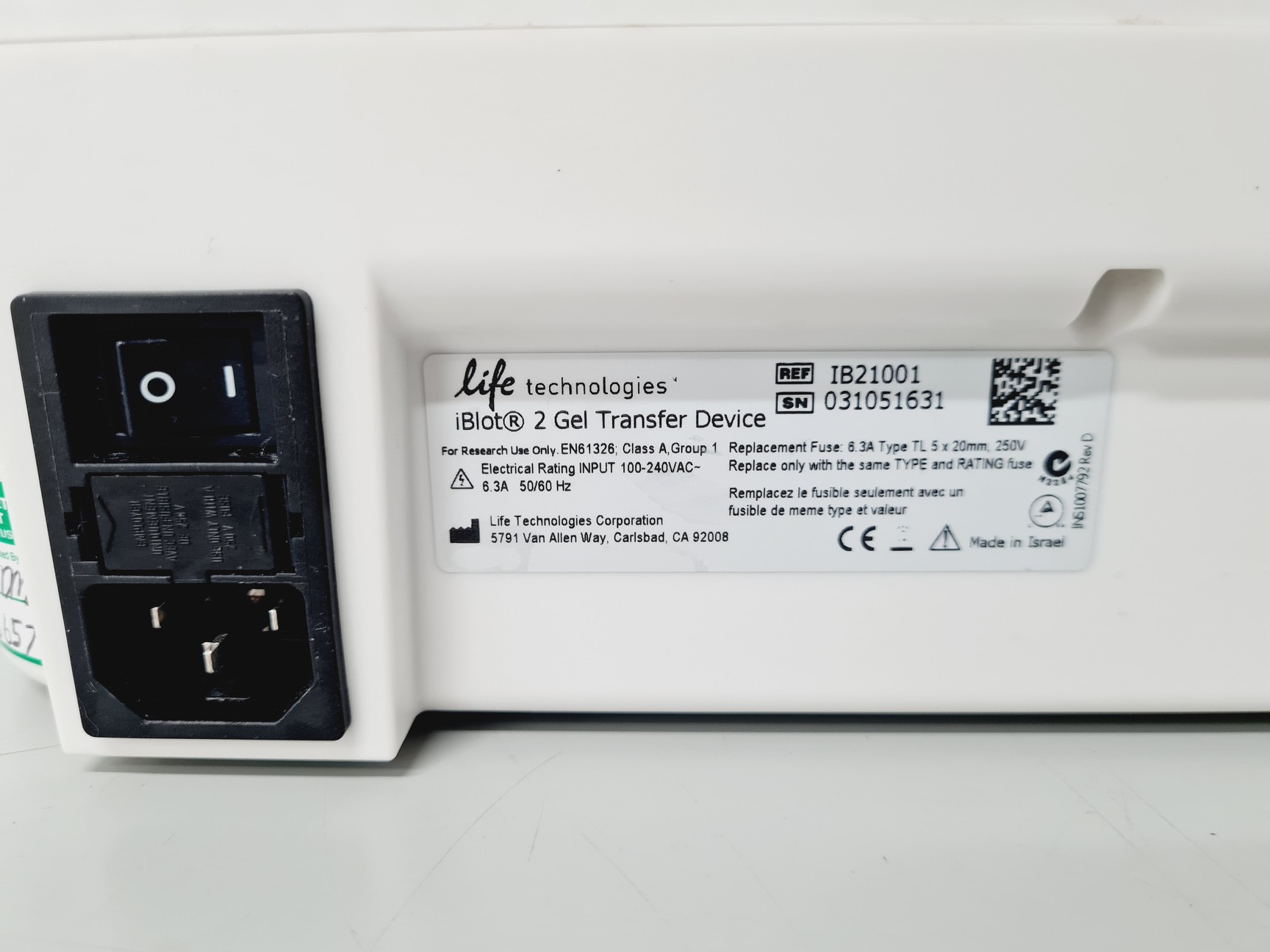 Image of Life Technologies - iBlot 2 Gel Transfer Device