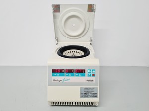 Thumbnail image of Heraeus Biofuge Fresco Centrifuge w/ PP 1/97 #3324 Rotor Lab