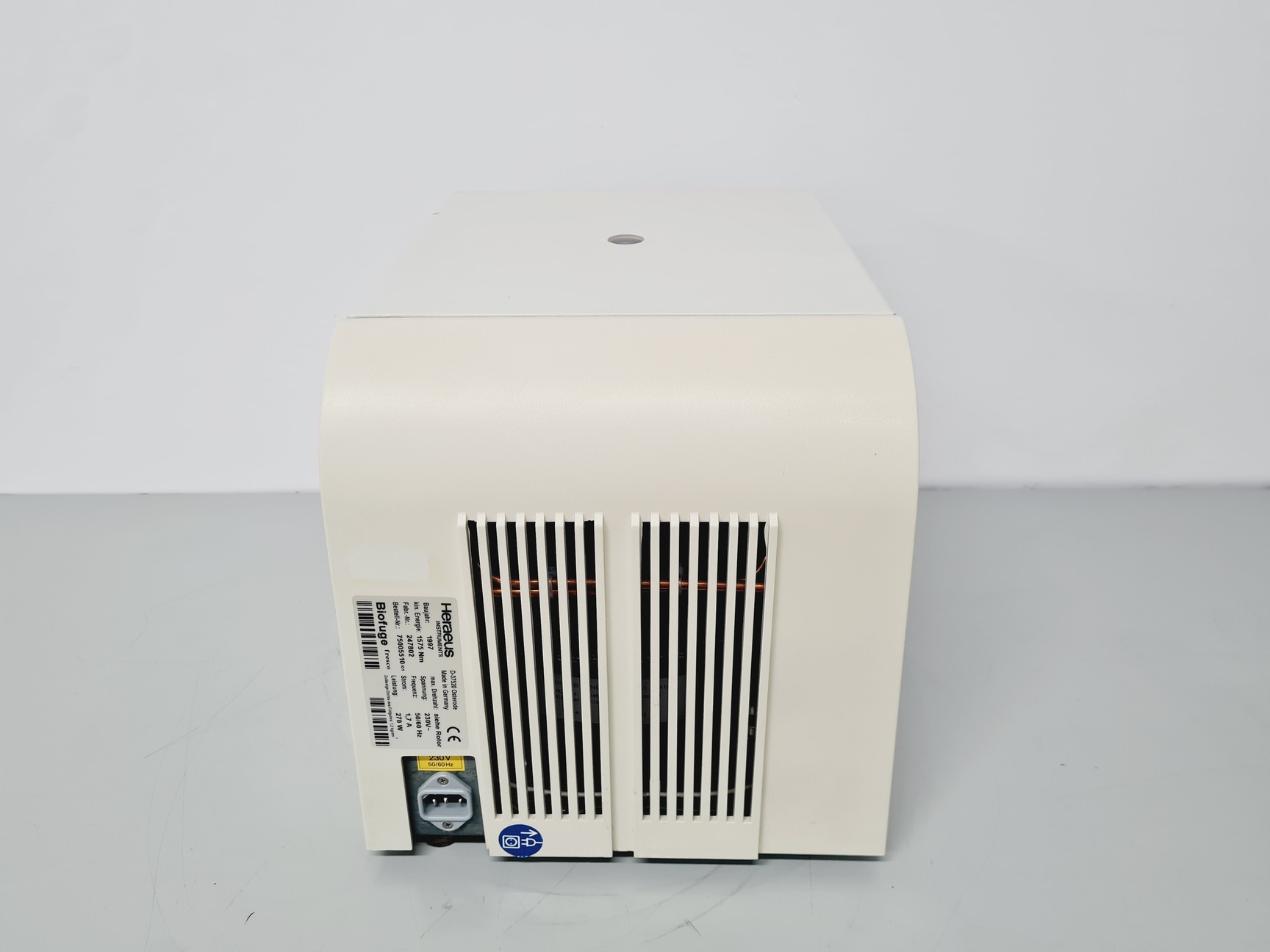 Image of Heraeus Biofuge Fresco Centrifuge w/ PP 1/97 #3324 Rotor Lab