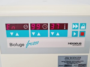 Thumbnail image of Heraeus Biofuge Fresco Centrifuge w/ PP 1/97 #3324 Rotor Lab