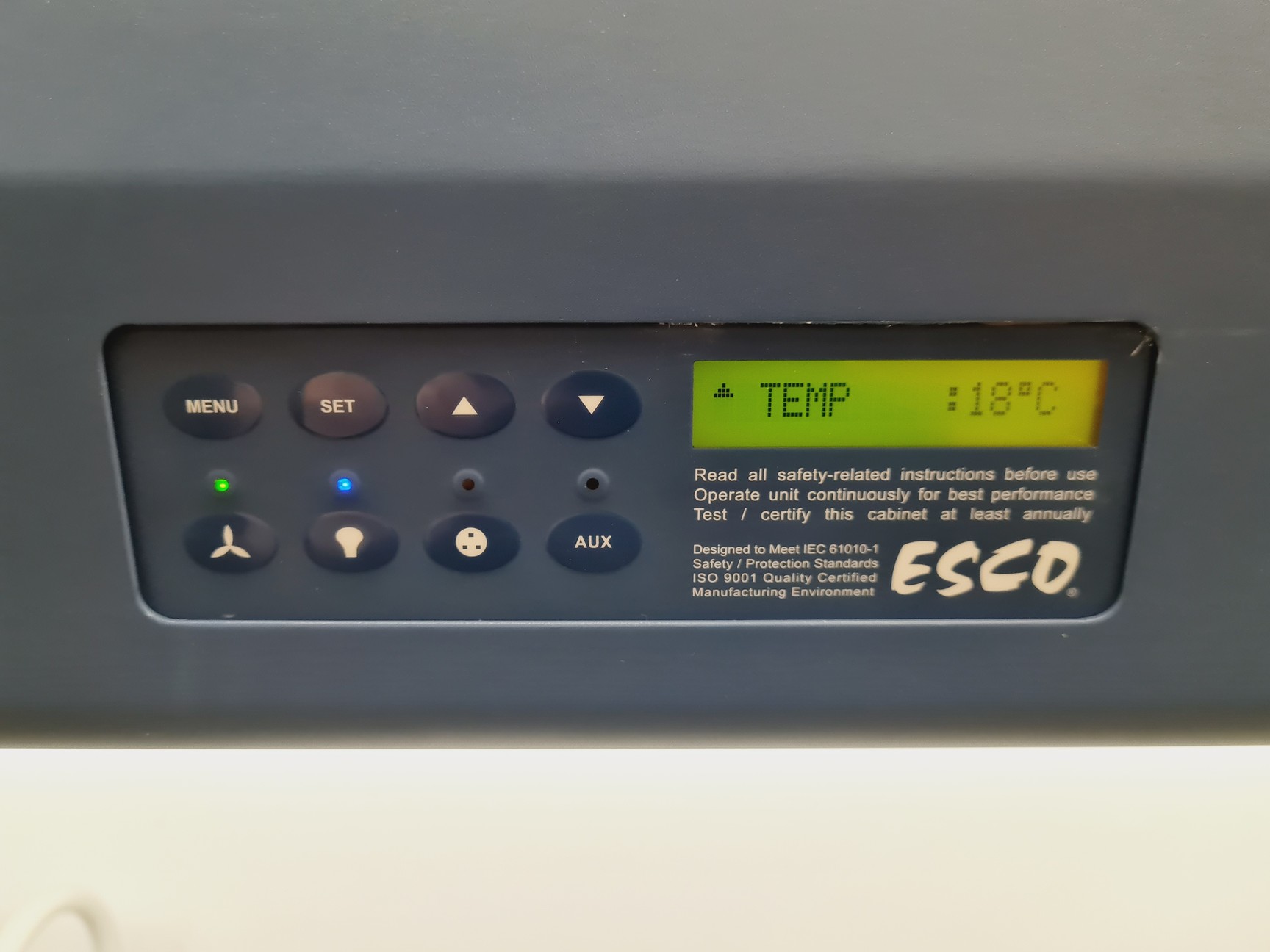 Image of Esco Ductless Fume Cabinet Model ADC-4B1 w/ BCC-4B0 Cabinet Lab