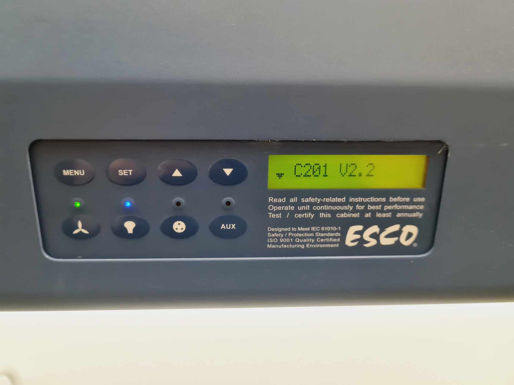 Image of Esco Ductless Fume Cabinet Model ADC-4B1 w/ BCC-4B0 Cabinet Lab