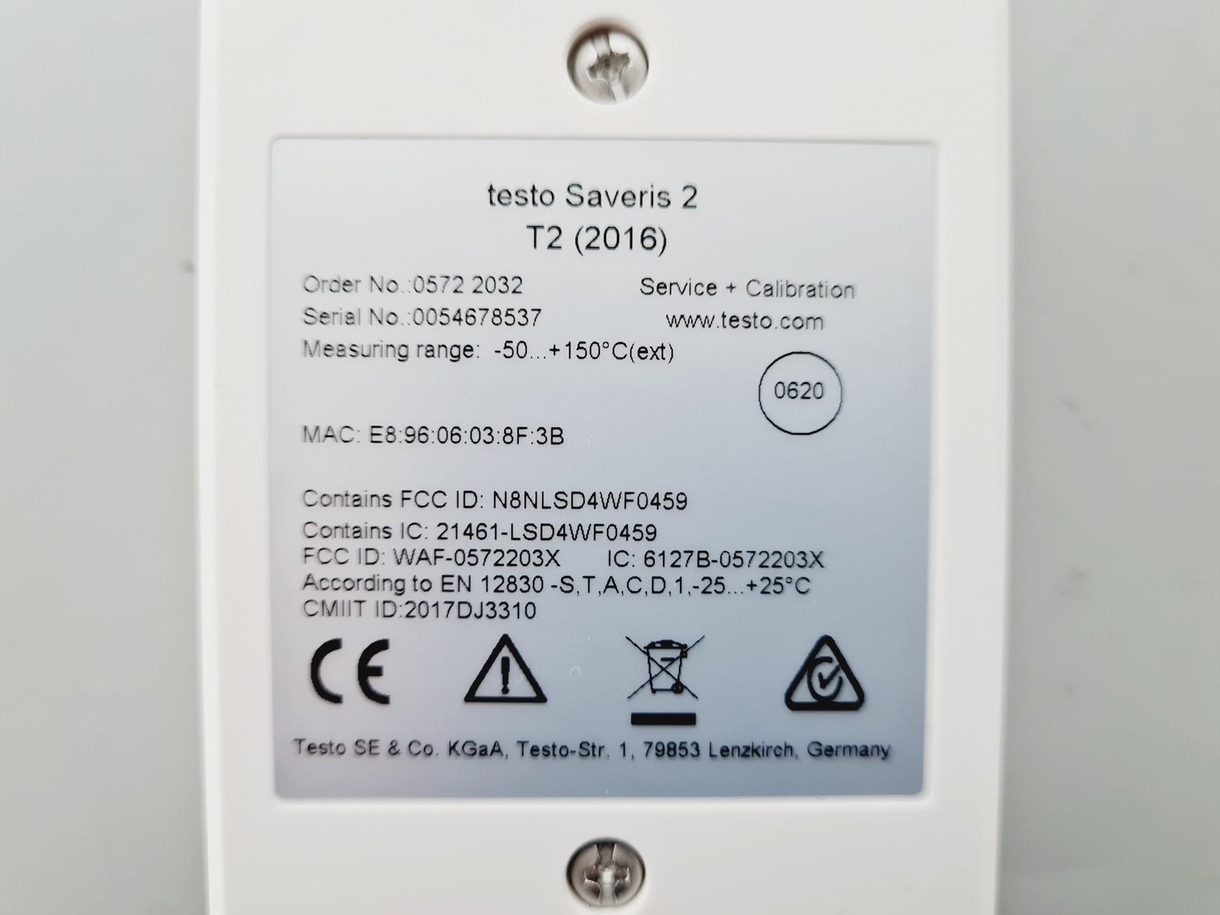 Image of 4 x Testo Saveris 2 T2 + T3 Wifi Data Loggers w/ 2 x Rayleigh Instruments IP65 