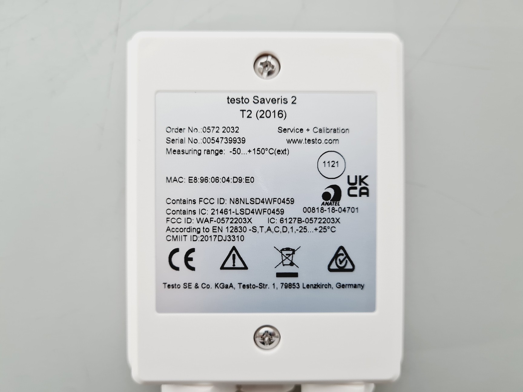 Image of 4 x Testo Saveris 2 T2 + T3 Wifi Data Loggers w/ 2 x Rayleigh Instruments IP65 
