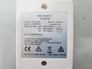 Thumbnail image of 4 x Testo Saveris 2 T2 + T3 Wifi Data Loggers w/ 2 x Rayleigh Instruments IP65 