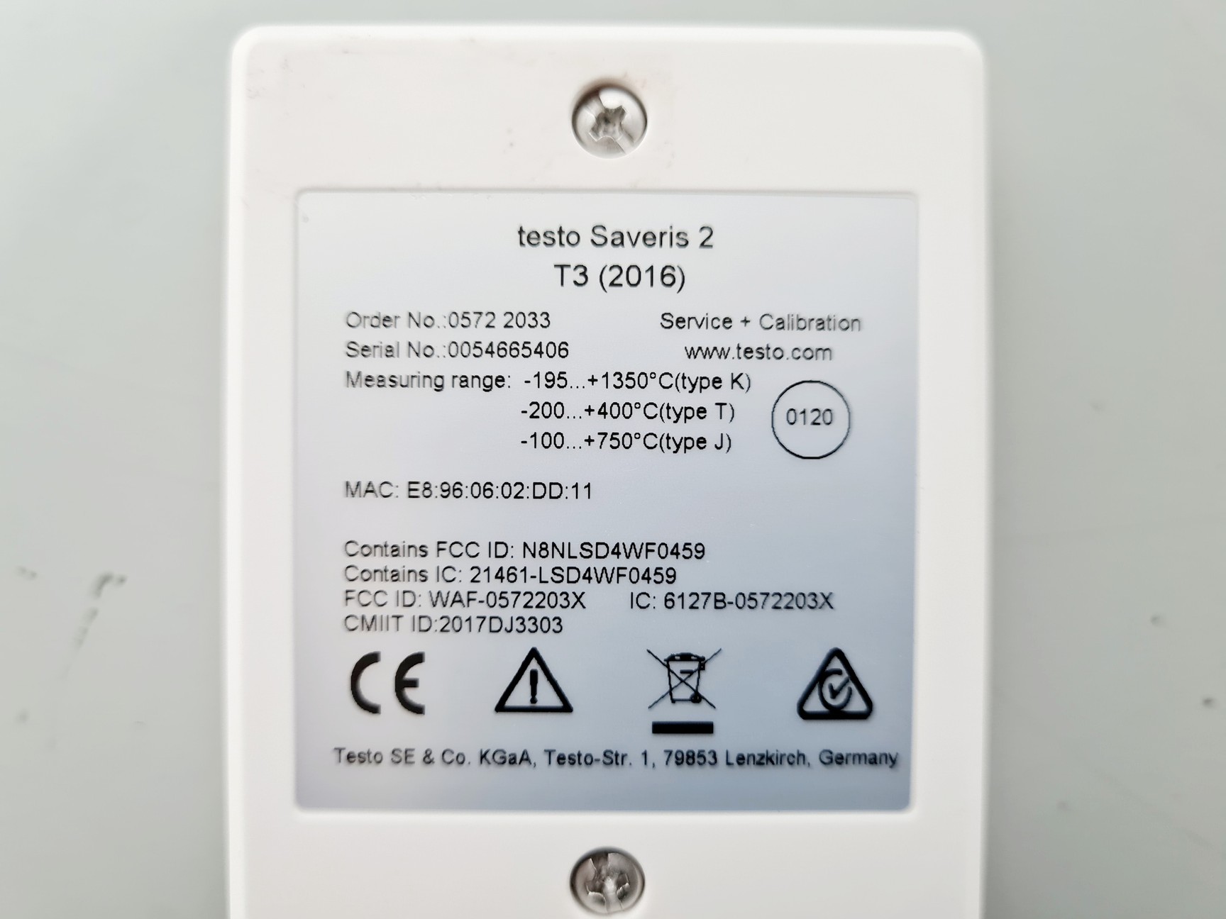 Image of 4 x Testo Saveris 2 T2 + T3 Wifi Data Loggers w/ 2 x Rayleigh Instruments IP65 