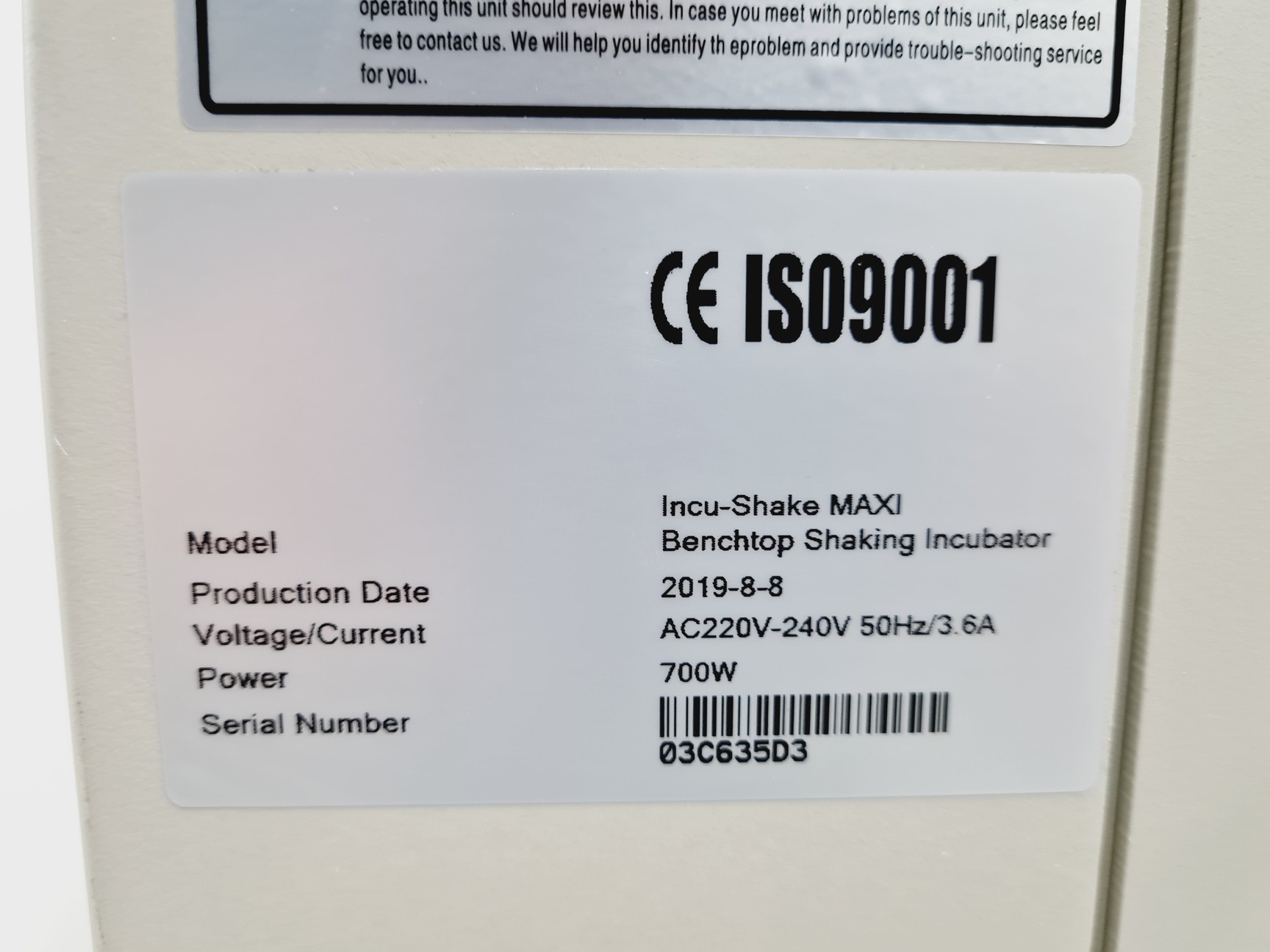 Image of SciQuip Incu-Shake MAXI Shaking Incubator Lab