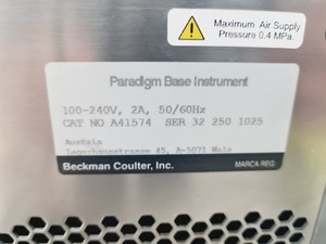 Thumbnail image of Beckman Coulter Paradigm Detection Platform w/ FI-FLRH & FP-FLUO Lab