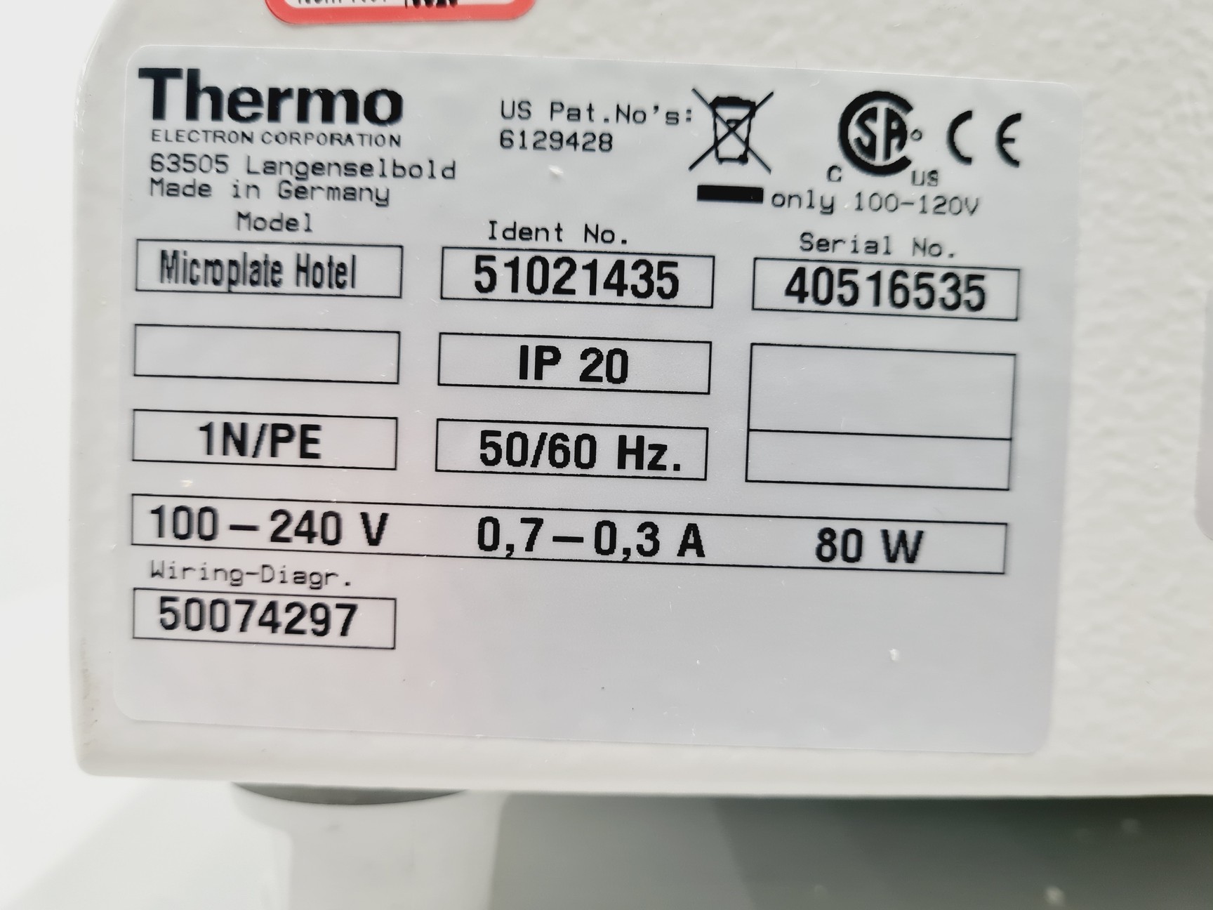 Image of Thermo Scientific Mo. Cytomat Microplate Hotel w/ Racking 4 x P69 5 x P23 Lab
