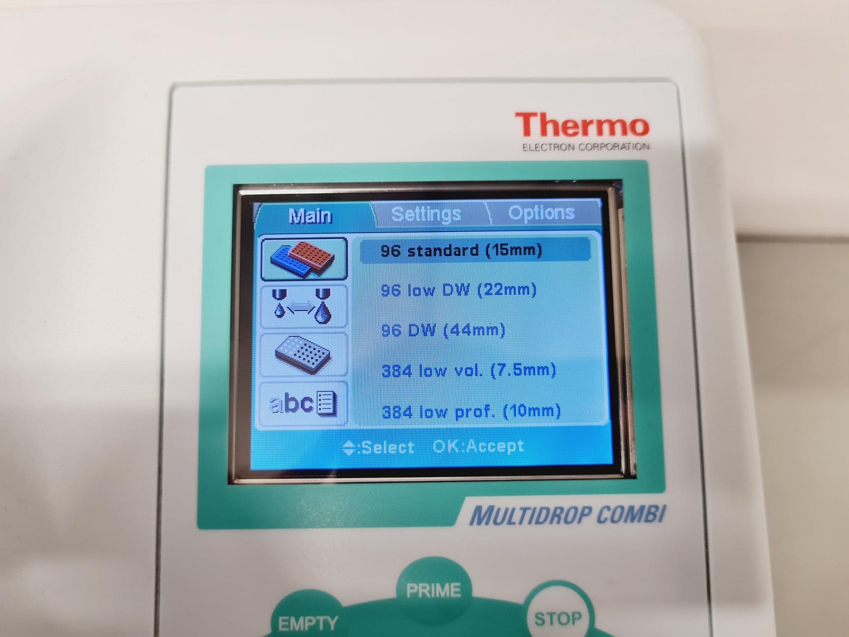 Lab Combi Thermo MultiDrop Combi Reagent Dispenser Type 836 (2007) Lab