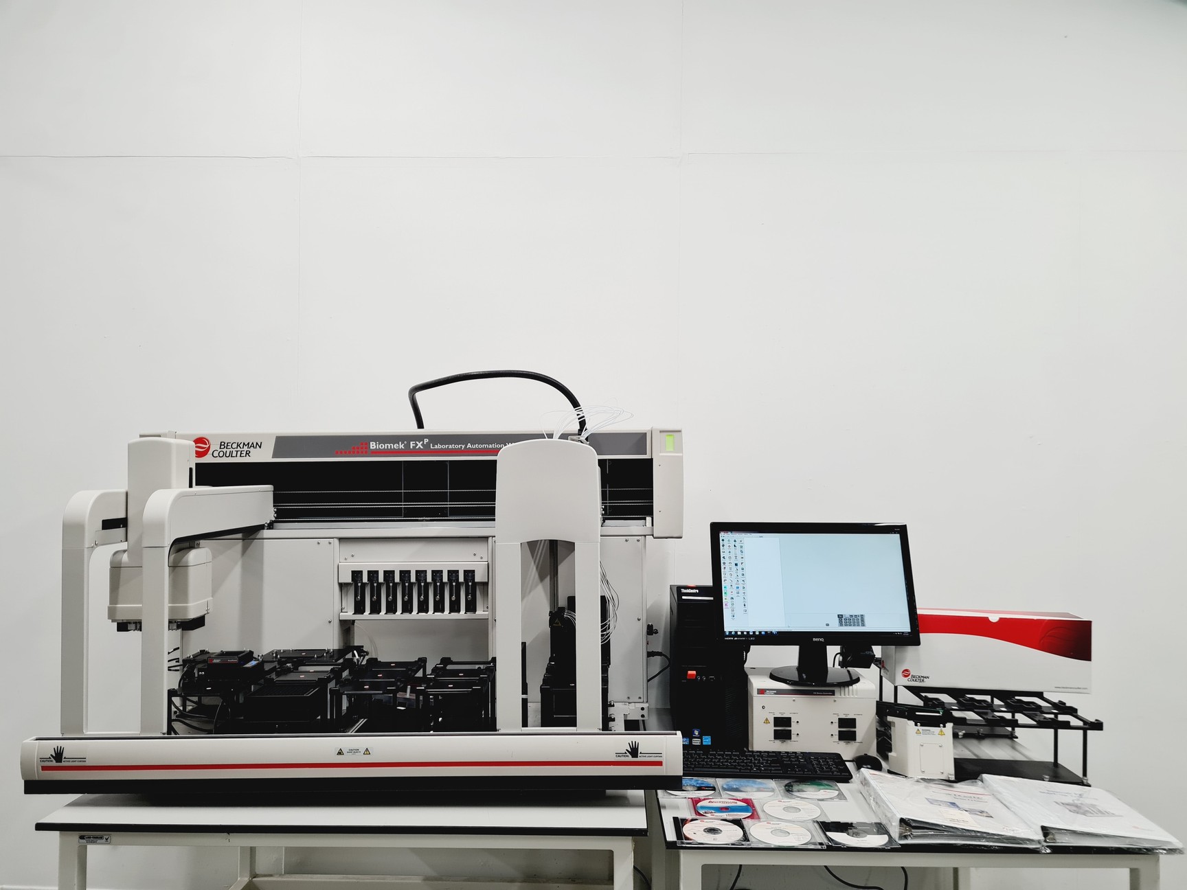 Image of Beckman Coulter FXP Laboratory Automation Workstation System w/ Software Lab
