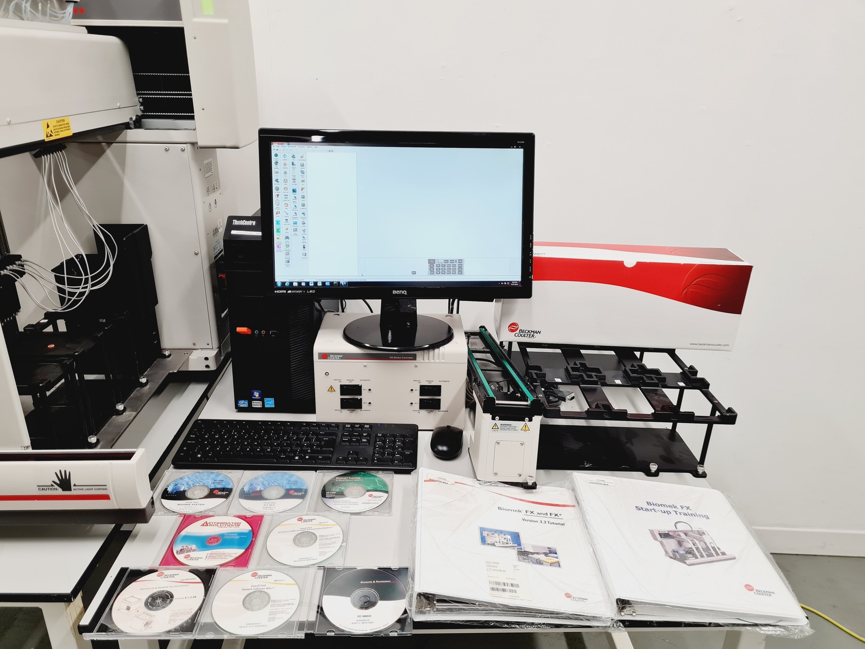 Image of Beckman Coulter FXP Laboratory Automation Workstation System w/ Software Lab