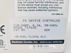 Thumbnail image of Beckman Coulter FXP Laboratory Automation Workstation w/ Device Controller Lab