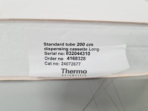 Thumbnail image of 6 x Thermo Scientific Dispensing Cassettes - Metal Tip, Plastic Tip & 200cm Tube