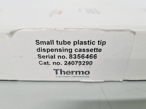 Thumbnail image of 6 x Thermo Scientific Dispensing Cassettes - Metal Tip, Plastic Tip & 200cm Tube