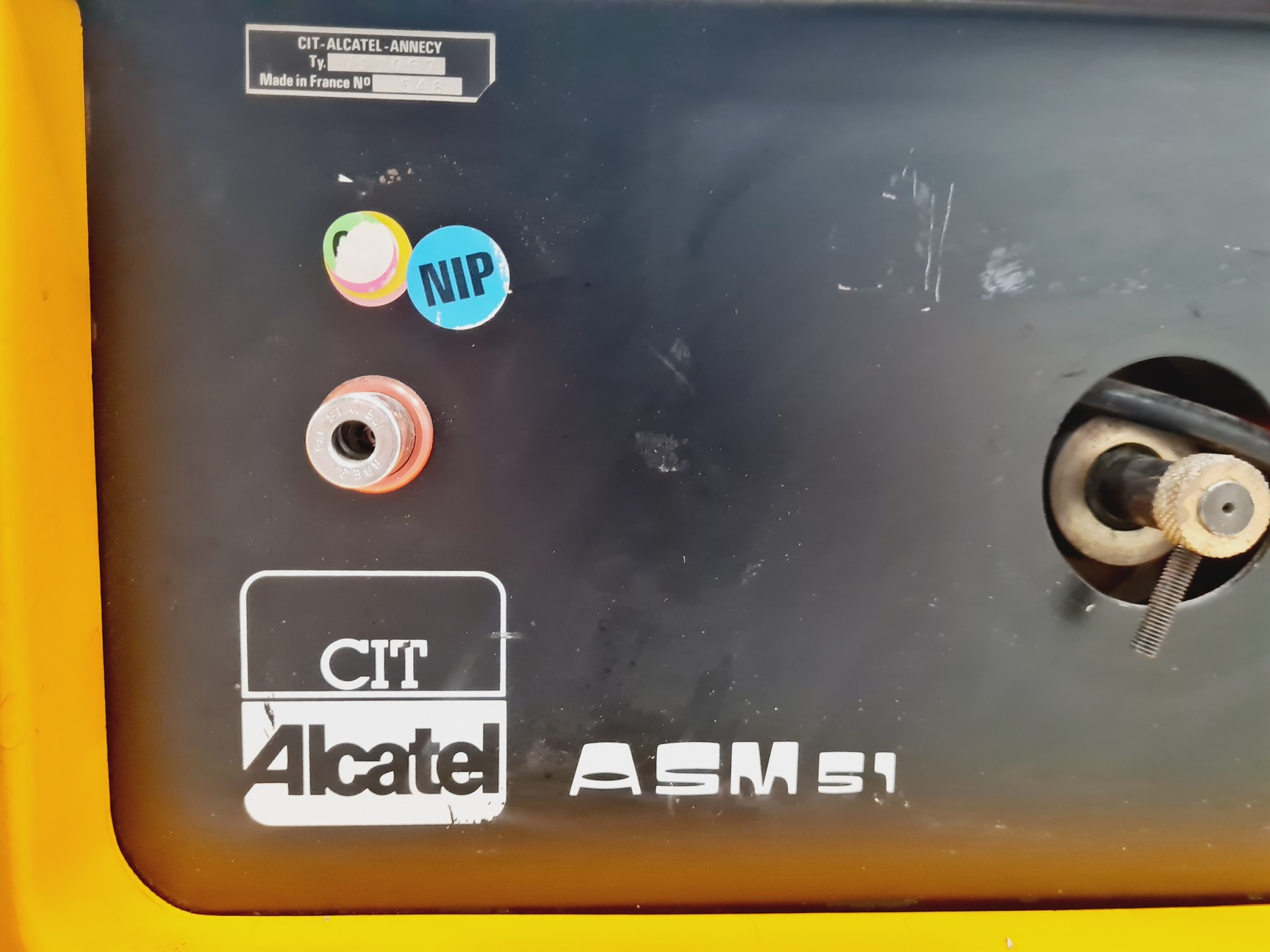 Image of Alcatel ASM 51 Helium Leak Detector Lab