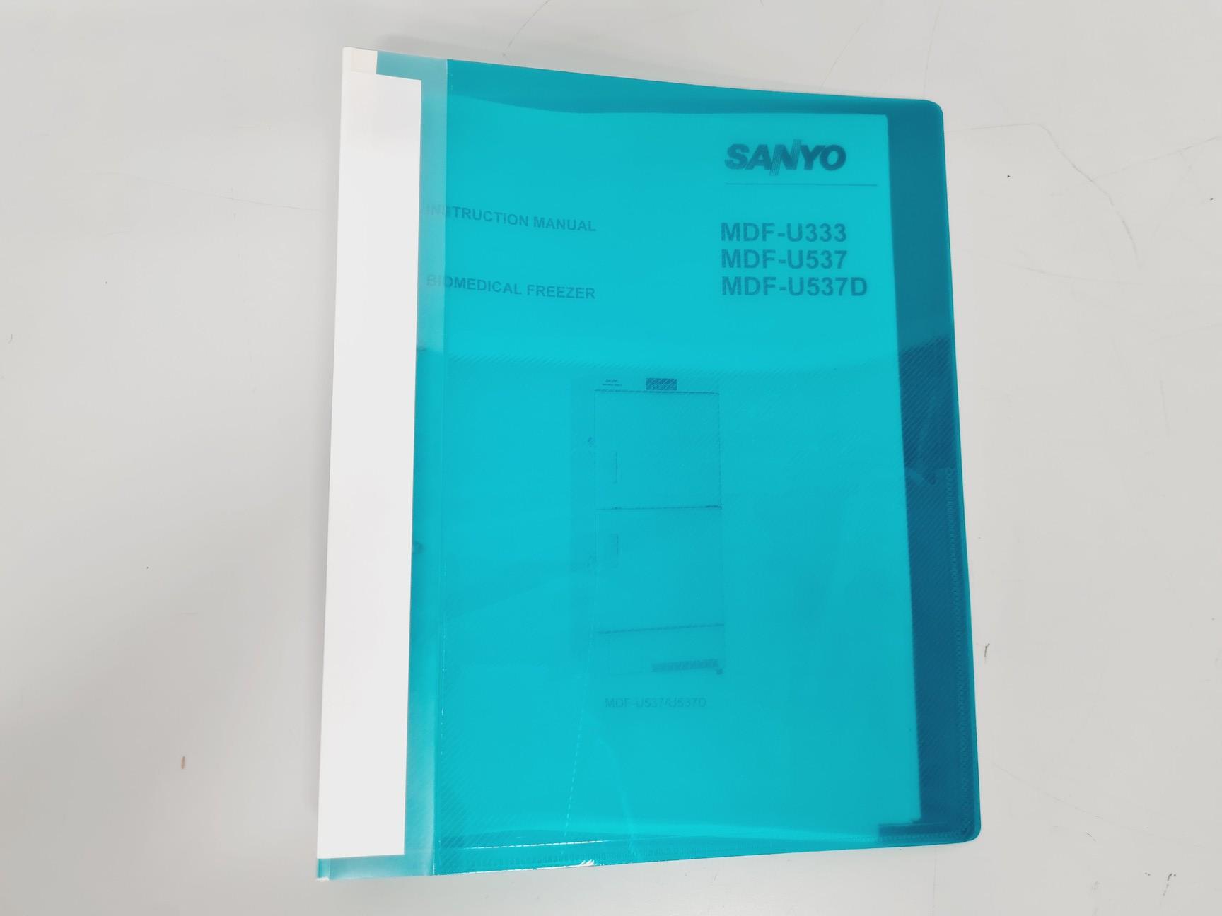 Image of Sanyo Biomedical Freezer MDF-U537 Spares/Repair Lab