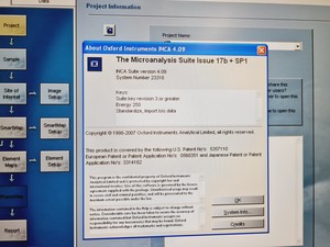 Thumbnail image of Jeol JSM-639OLV Scanning Electron Microscope With Inca X-act SEM Lab