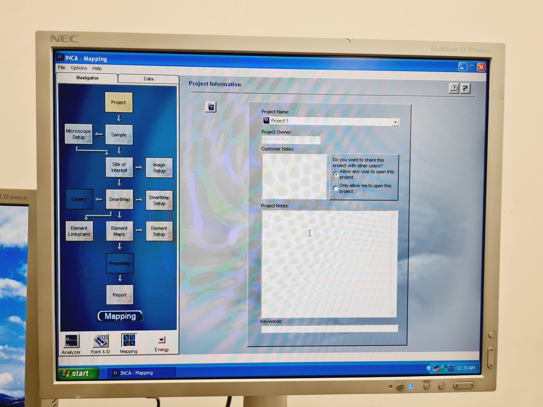 Image of Jeol JSM-639OLV Scanning Electron Microscope With Inca X-act SEM Lab