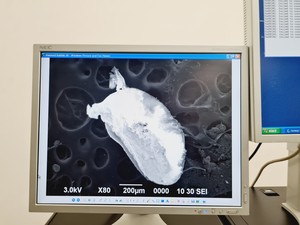 Thumbnail image of Jeol JSM-639OLV Scanning Electron Microscope With Inca X-act SEM Lab