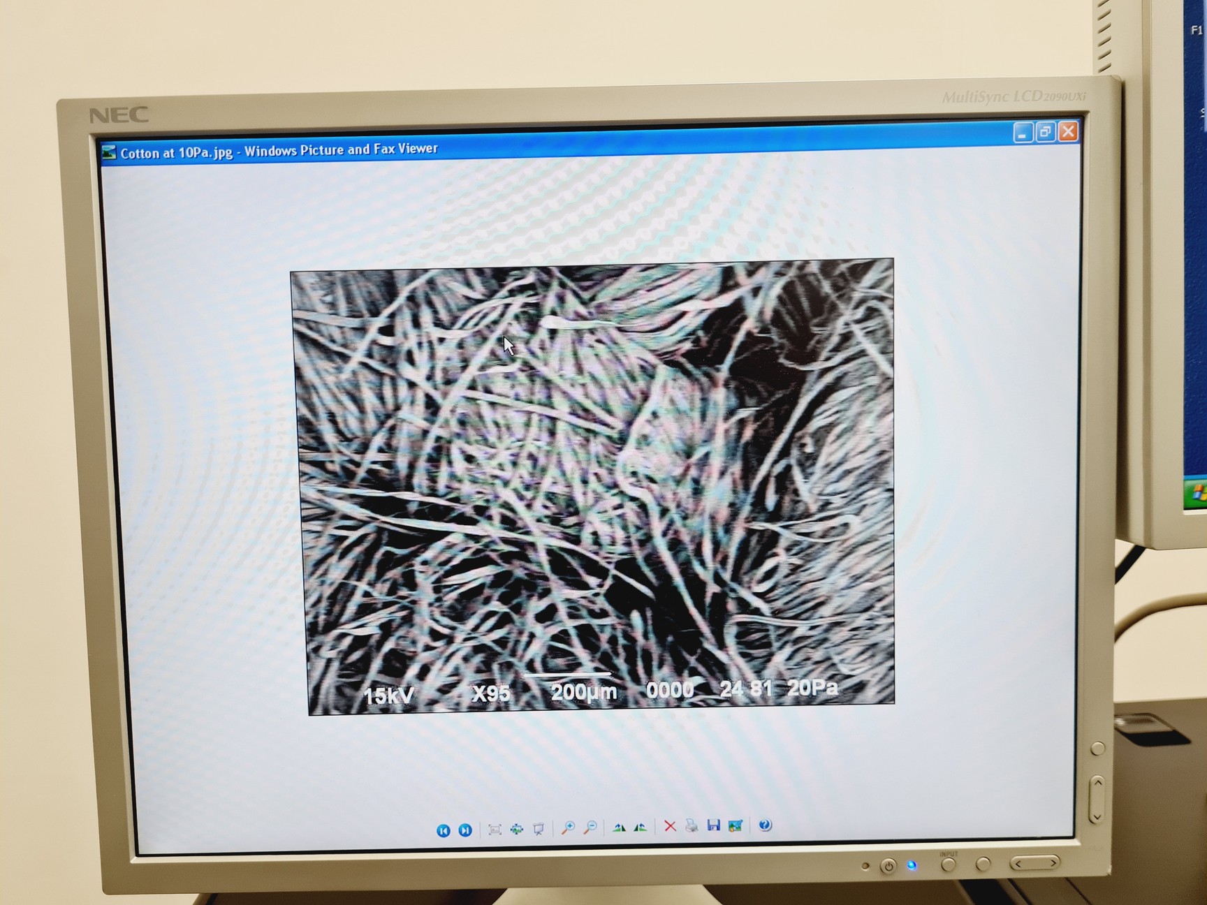 Image of Jeol JSM-639OLV Scanning Electron Microscope With Inca X-act SEM Lab