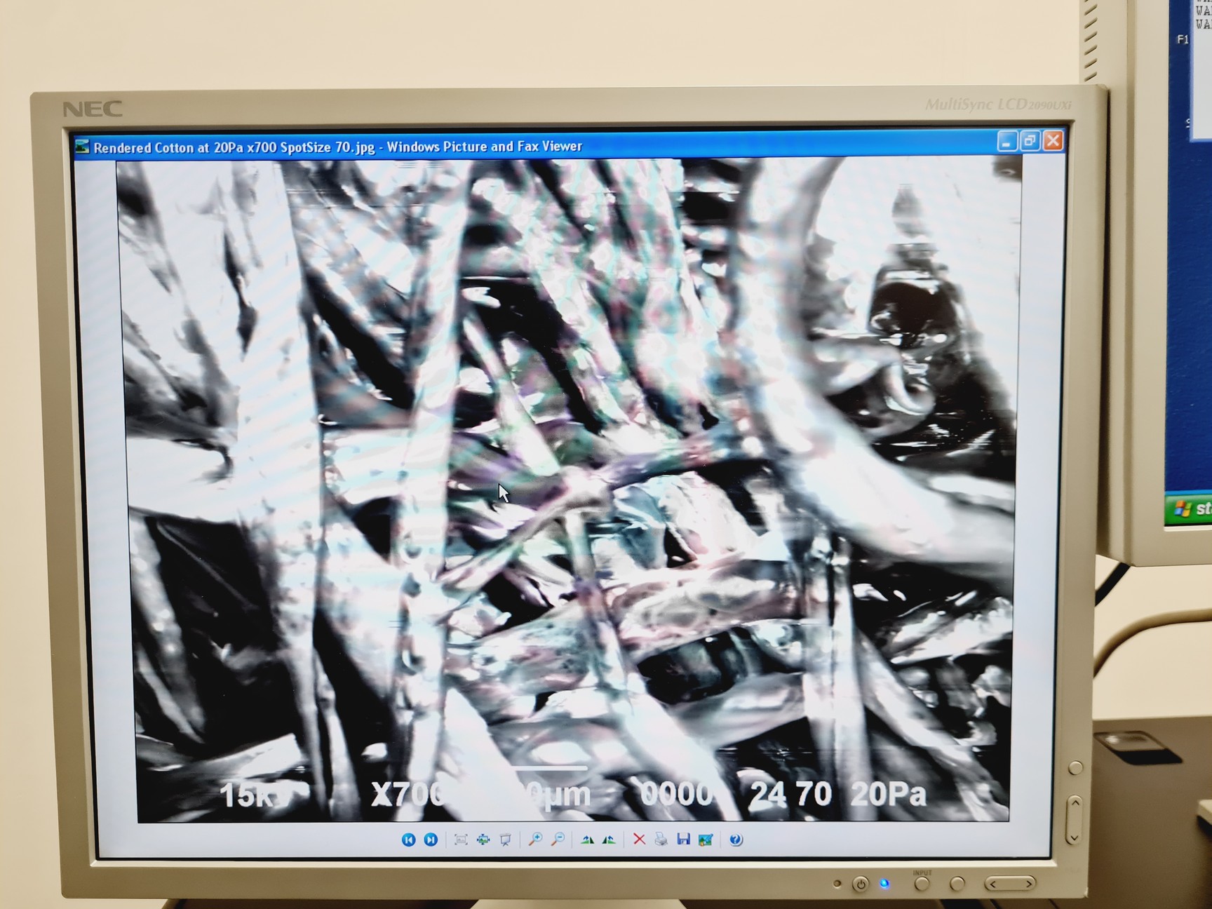 Image of Jeol JSM-639OLV Scanning Electron Microscope With Inca X-act SEM Lab