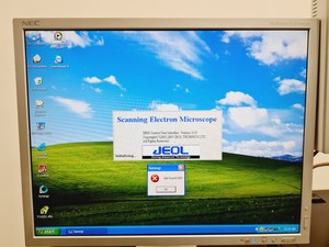 Thumbnail image of Jeol JSM-639OLV Scanning Electron Microscope With Inca X-act SEM Lab