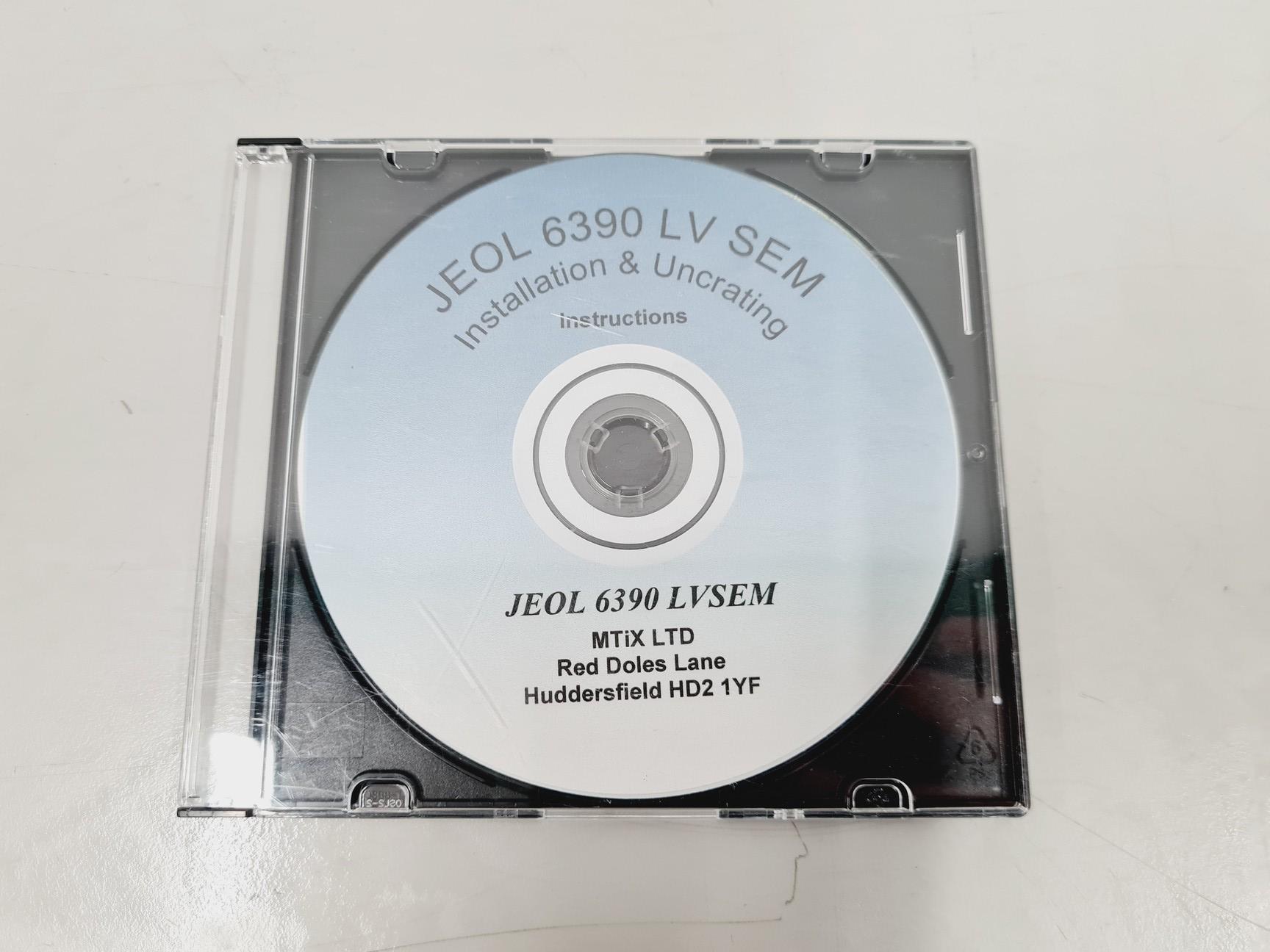 Image of Jeol JSM-639OLV Scanning Electron Microscope With Inca X-act SEM Lab