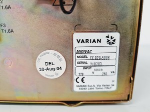 Thumbnail image of Varian Ion MidiVac Pump Controller Model EX 929-5006