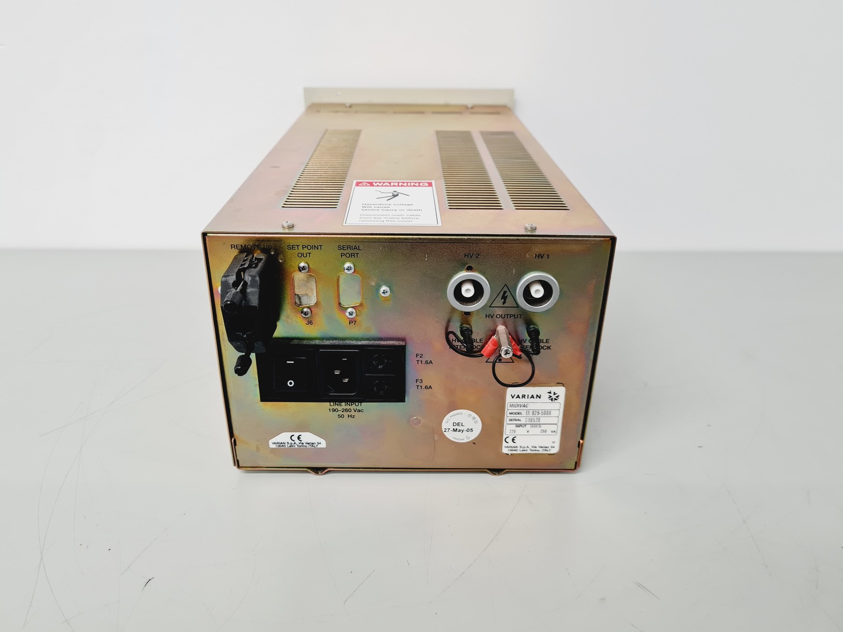 Image of Varian Model EX 929-5006 Ion MidiVac Pump Controller 