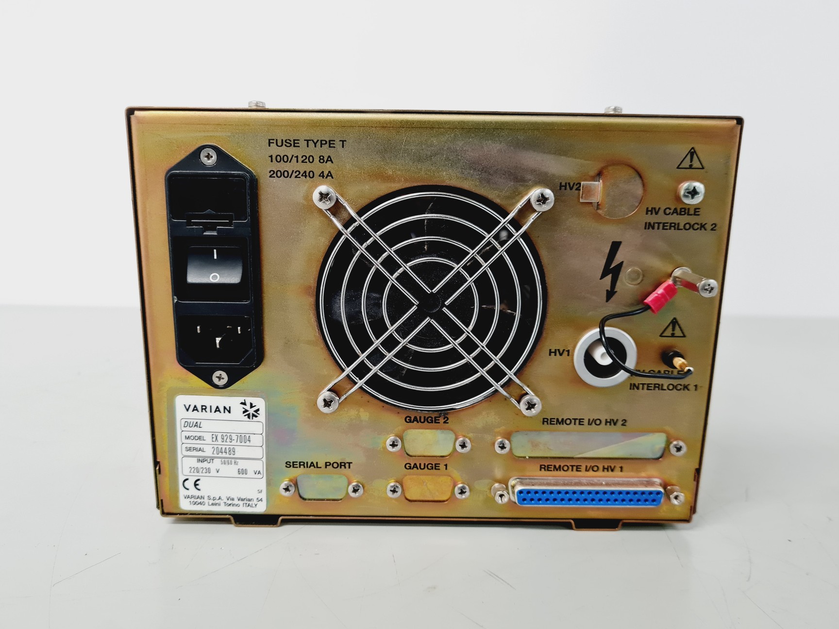 Image of Varian Dual Ion Pump Controller Model EX 929-7004