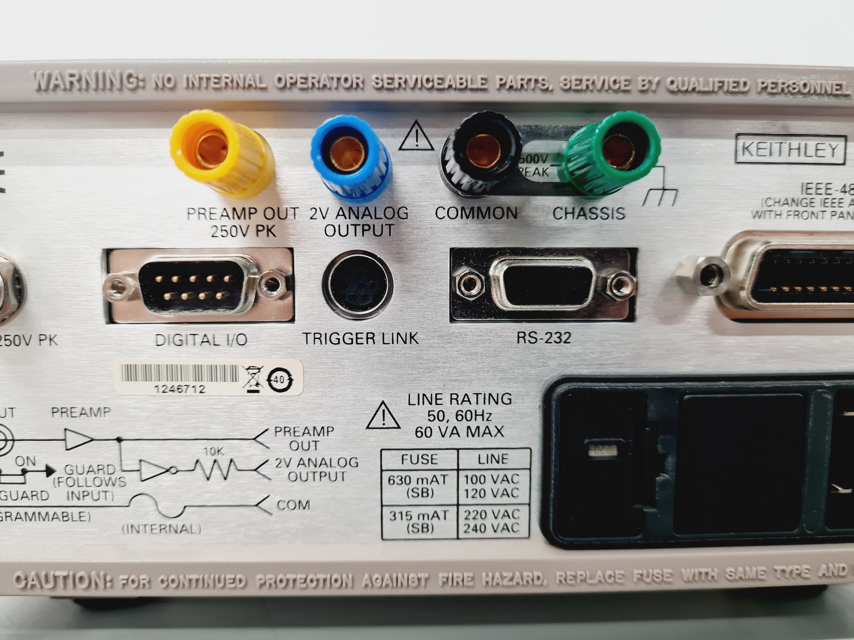 Image of Keithley 6514 System Electrometer / High Resistance Meter