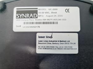 Thumbnail image of Synrad FSTI80KFC Laser System with UC-2000 Controller & HurryScan II 14
