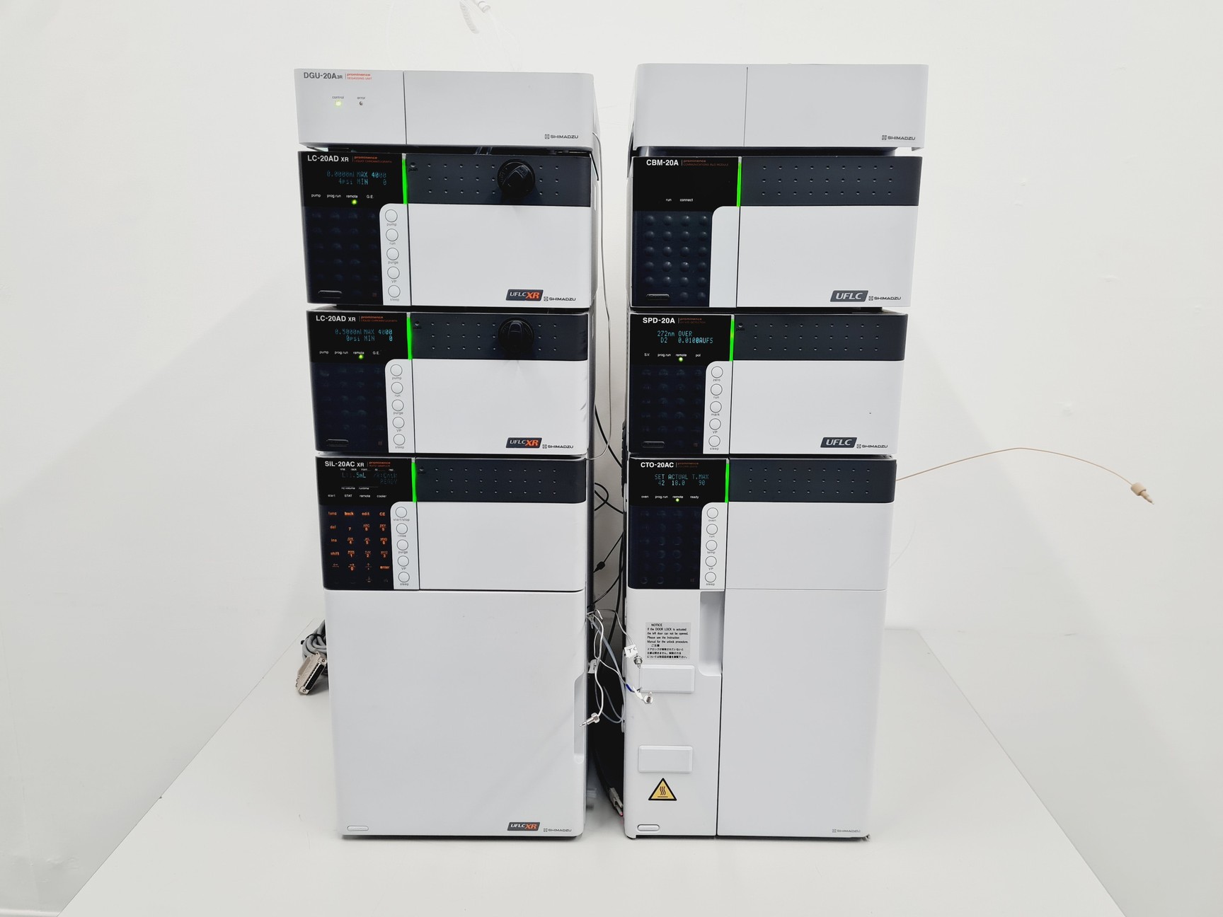Image of Shimadzu UFLC XR Prominence System with AB MDS SCIEX API 4000 LC/MS/MS