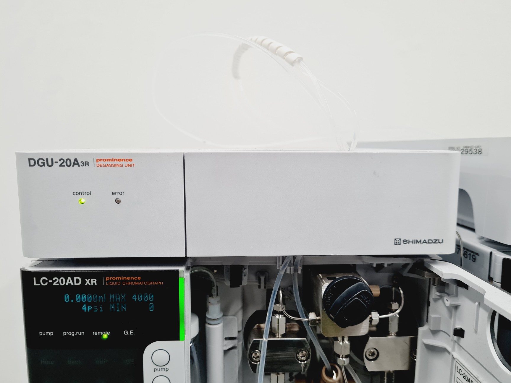 Image of Shimadzu UFLC XR Prominence System with AB MDS SCIEX API 4000 LC/MS/MS