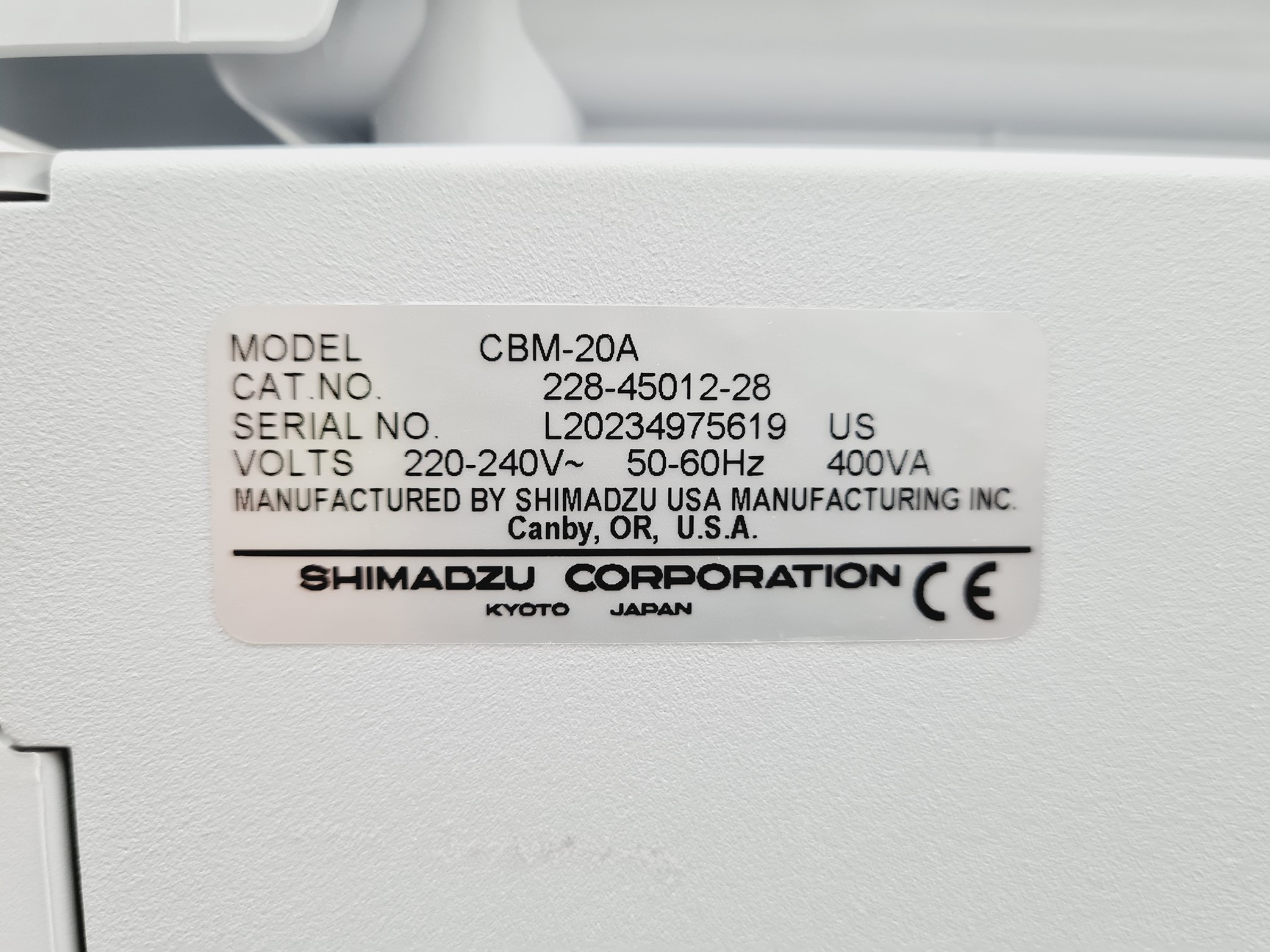 Image of Shimadzu UFLC XR Prominence System with AB MDS SCIEX API 4000 LC/MS/MS