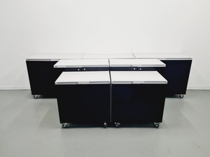 Image of Set of 7 S+B Wheeled Laboratory Cupboards